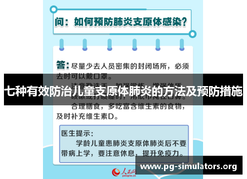 七种有效防治儿童支原体肺炎的方法及预防措施 七种有效防治儿童支原体肺炎的方法及预防措施