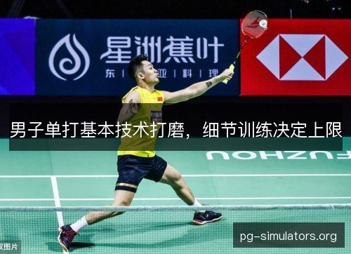男子单打基本技术打磨，细节训练决定上限